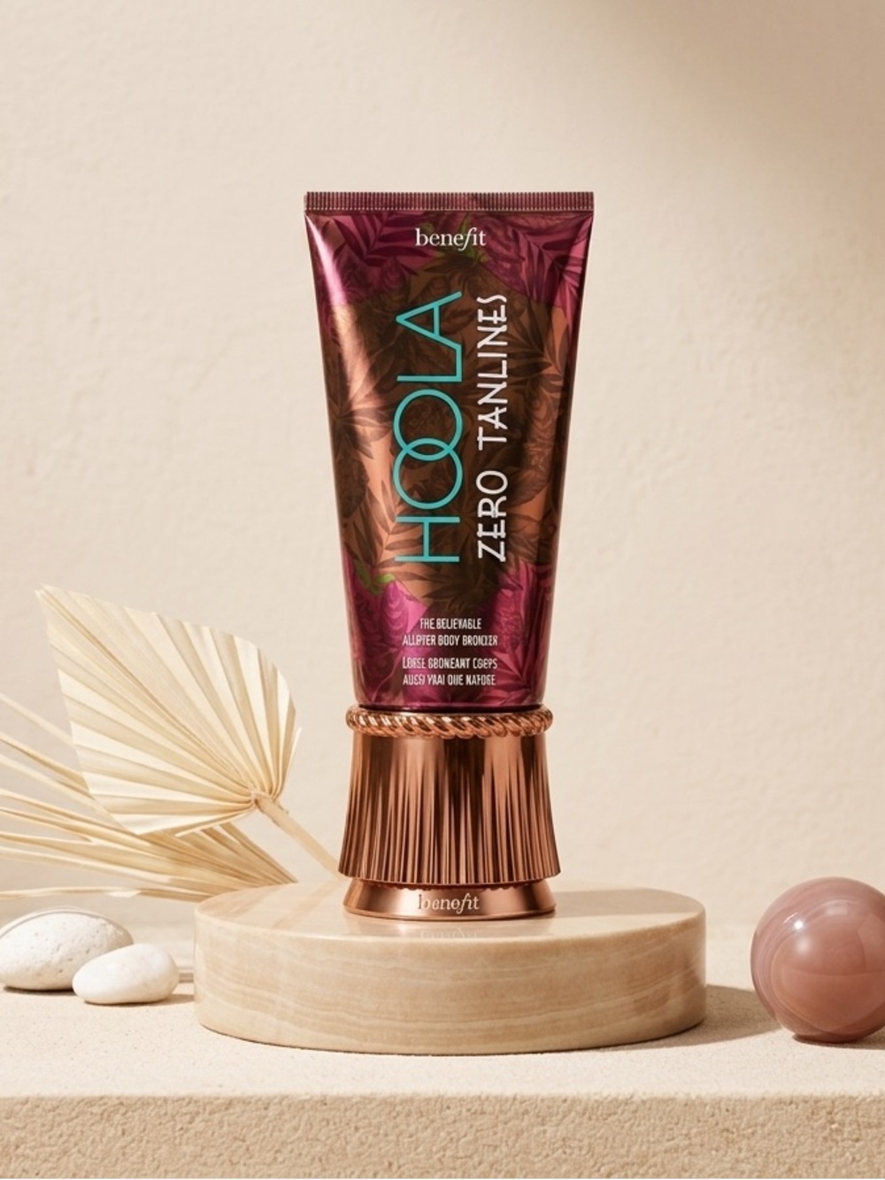 Benefit Hoola Zero Tanlines Body Bronzer & Applicator - full size 5 oz